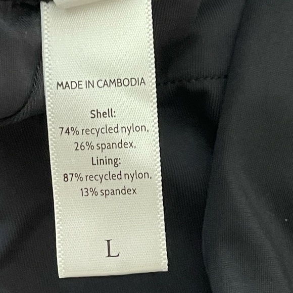 Andie Swim The Riviera Bikini Scoop Neck Buckles Black Size Large vacation beach - Picture 11 of 14